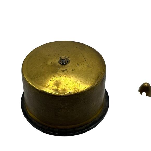 Vintage Brass Stamp Roll Dispenser. Div. of K. & McD. Inc. Retro Dark Academia - Picture 7 of 13